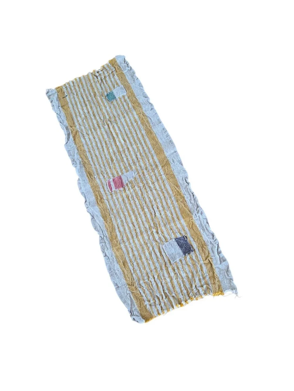 Artisan Crafted Linen Set Tea Towel Table Runner Boho Chic Kitchen New Mexico